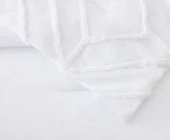 Kirkland's Home Tufted Chenille 3-Pc. King Duvet Set- Duvets