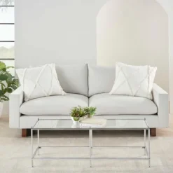 Kirkland's Home Tufted Diamond 2-Pc. Pillows, 24 In.- Pillows