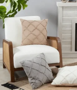 Kirkland's Home Tufted Diamond Pillow Cover- Pillows