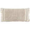 Kirkland's Home Tufted Macrame Tassels Lumbar Pillow- Pillows