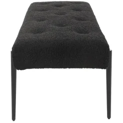 Kirkland's Home Tufted Shearling Bench- Benches & Ottomans