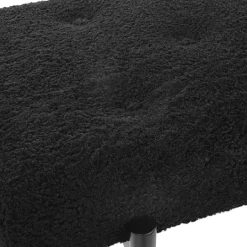 Kirkland's Home Tufted Shearling Bench- Benches & Ottomans