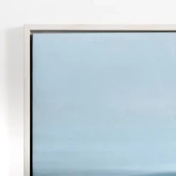Kirkland's Home Turquoise Abstract Ocean Framed Canvas Art Print- Canvas Art