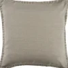 Kirkland's Home Twine Embroidered Edge Pillow, 24 In.- Pillows