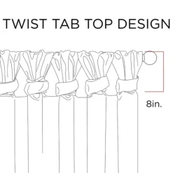 Kirkland's Home Twist Top Curtain Panel, 108 In.- Curtains & Drapes