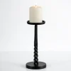 Kirkland's Home Twisted Metal Pillar Candle Holder, 10 In.- Candle Holders