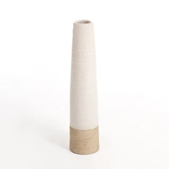 Kirkland's Home Two Tone Stoneware Vase, 19 In.- Vases
