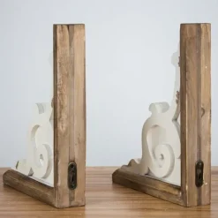 Kirkland's Home Two-Tone Corbel Shelf Brackets, Set Of 2- Shelves
