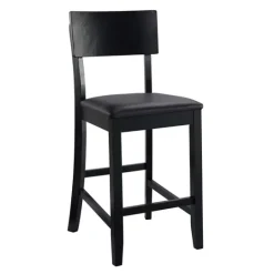 Kirkland's Home Tyler Vinyl Seat Counter Stool- Bar Stools & Counter Height Stools