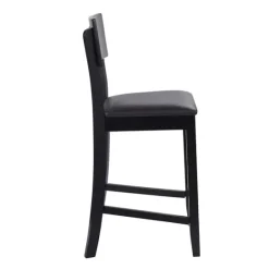 Kirkland's Home Tyler Vinyl Seat Counter Stool- Bar Stools & Counter Height Stools