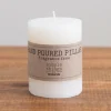 Kirkland's Home Unscented Pillar Candle, 4 In.- Candles