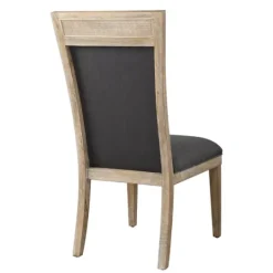 Kirkland's Home Upholstered Cane Detailing Dining Chair- Dining Chairs