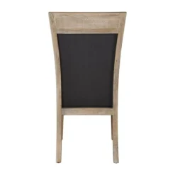 Kirkland's Home Upholstered Cane Detailing Dining Chair- Dining Chairs