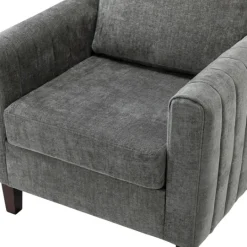 Kirkland's Home Upholstered Club Accent Chair- Accent Chairs