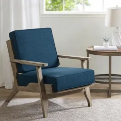 Kirkland's Home Upholstered Driftwood Accent Chair- Accent Chairs