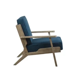 Kirkland's Home Upholstered Driftwood Accent Chair- Accent Chairs