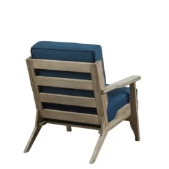 Kirkland's Home Upholstered Driftwood Accent Chair- Accent Chairs