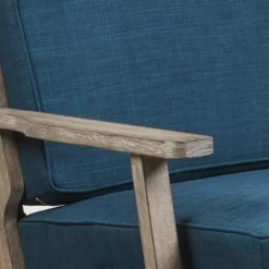Kirkland's Home Upholstered Driftwood Accent Chair- Accent Chairs