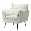 Kirkland's Home Upholstered Flange Accent Chair- Accent Chairs
