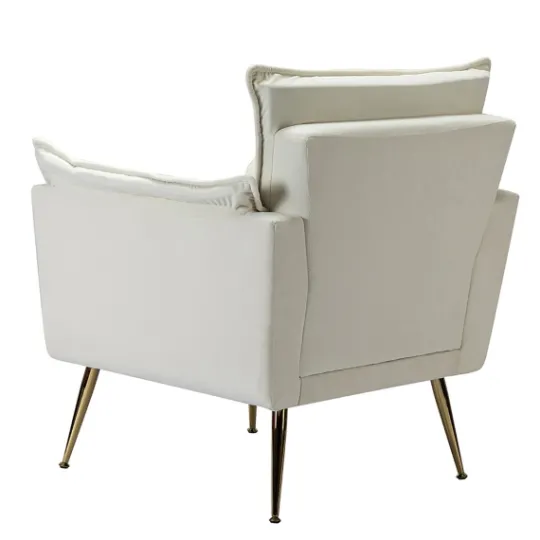 Kirkland's Home Upholstered Flange Accent Chair- Accent Chairs
