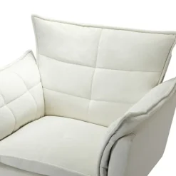 Kirkland's Home Upholstered Flange Accent Chair- Accent Chairs