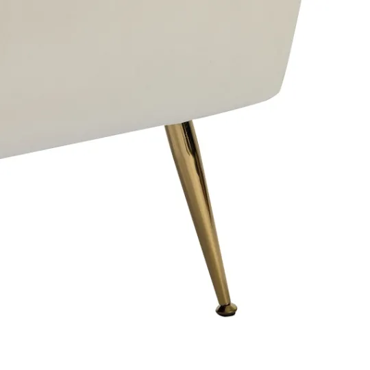 Kirkland's Home Upholstered Flange Accent Chair- Accent Chairs