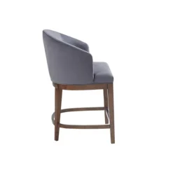Kirkland's Home Upholstered Martha Stewart Counter Stool- Bar Stools & Counter Height Stools
