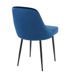 Kirkland's Home Upholstered Metal Dining Chairs, Set Of 2- Dining Chairs