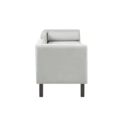 Kirkland's Home Upholstered Modern Split Back Bench- Benches & Ottomans