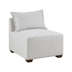 Kirkland's Home Upholstered Modular Armless Accent Chair- Sofas & Loveseats