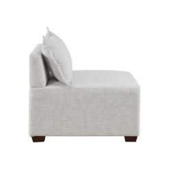 Kirkland's Home Upholstered Modular Armless Accent Chair- Sofas & Loveseats