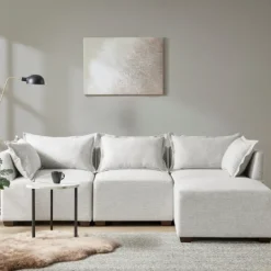 Kirkland's Home Upholstered Modular Ottoman- Sofas & Loveseats