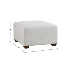 Kirkland's Home Upholstered Modular Ottoman- Sofas & Loveseats