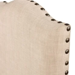 Kirkland's Home Upholstered Oak Wood Dining Chairs, Set Of 2- Dining Chairs