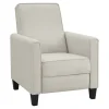 Kirkland's Home Upholstered Slim Push-Back Recliner- Accent Chairs