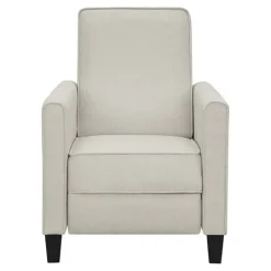 Kirkland's Home Upholstered Slim Push-Back Recliner- Accent Chairs
