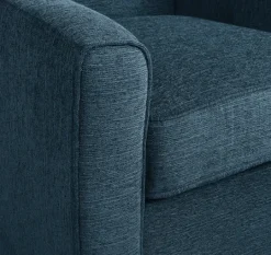 Kirkland's Home Upholstered Swivel Accent Chair- Accent Chairs