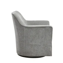 Kirkland's Home Upholstered Swivel Glider Accent Chair- Accent Chairs