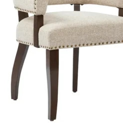 Kirkland's Home Upholstered Tufted Dining Chairs, Set Of 2- Dining Chairs
