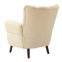 Kirkland's Home Upholstered Tufted Wingback Accent Chair- Accent Chairs