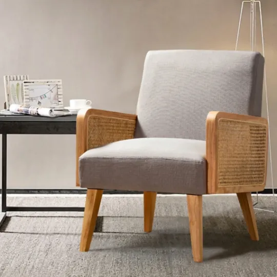 Kirkland's Home Upholstered Velvet Accent Chair- Accent Chairs