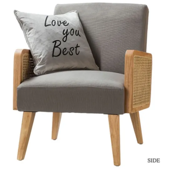 Kirkland's Home Upholstered Velvet Accent Chair- Accent Chairs