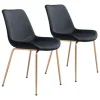 Kirkland's Home Upholstered Velvet Dining Chairs, Set Of 2- Dining Chairs