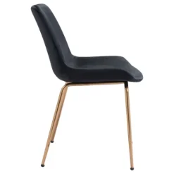 Kirkland's Home Upholstered Velvet Dining Chairs, Set Of 2- Dining Chairs
