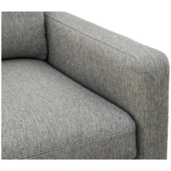 Kirkland's Home Upholstered Wood Trim Accent Chair- Accent Chairs