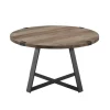 Kirkland's Home Urban Rustic Round Coffee Table- Coffee Tables