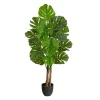Kirkland's Home Uv-Resistant Monstera Plant In Nursery Planter- Trees & Topiaries
