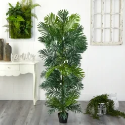 Kirkland's Home Uv-Safe Areca Palm Tree In Nursery Planter, 70 In.- Trees & Topiaries