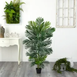 Kirkland's Home Uv-Safe Areca Palm Tree In Nursery Planter, 60 In.- Trees & Topiaries