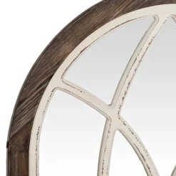 Kirkland's Home Vail Two-Tone Arch Wall Mirror- Decorative Mirrors